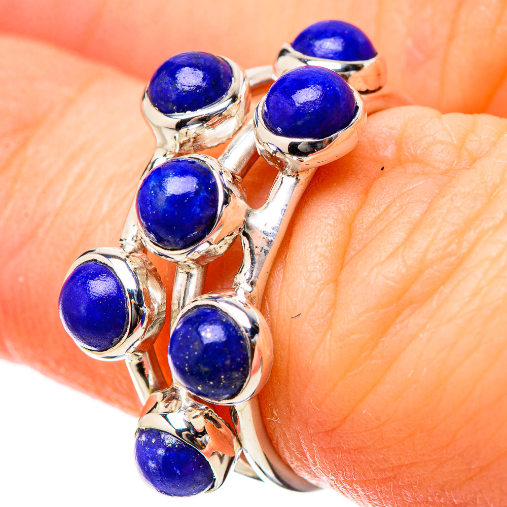 Lapis Lazuli Rings handcrafted by Anasilvercos - RING131150