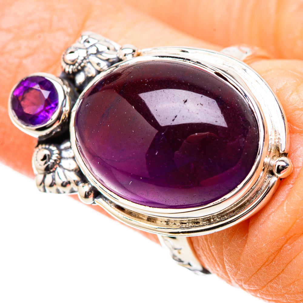 Amethyst Rings handcrafted by Anasilvercos - RING131181