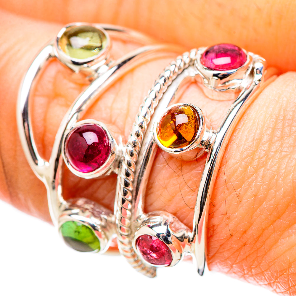 Tourmaline Rings handcrafted by Anasilvercos - RING131191