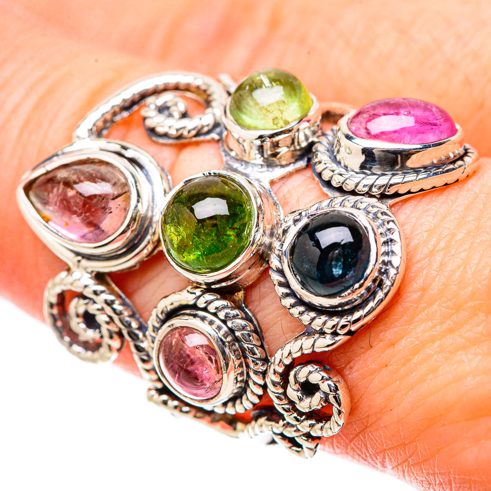 Tourmaline Rings handcrafted by Anasilvercos - RING131208
