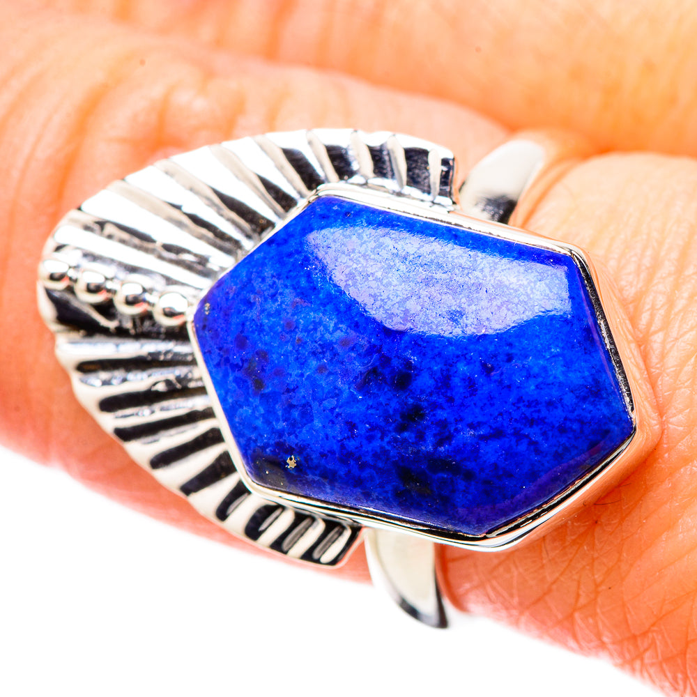 Lapis Lazuli Rings handcrafted by Anasilvercos - RING131217
