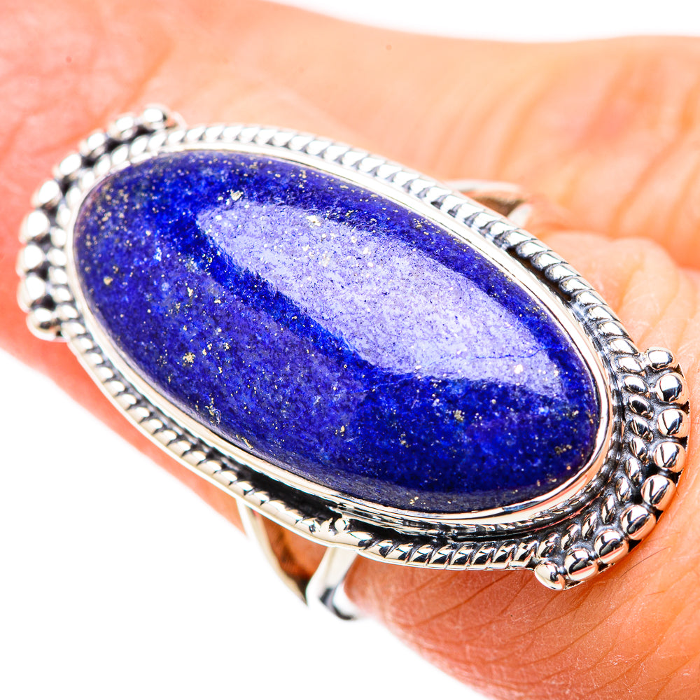 Lapis Lazuli Rings handcrafted by Anasilvercos - RING131229