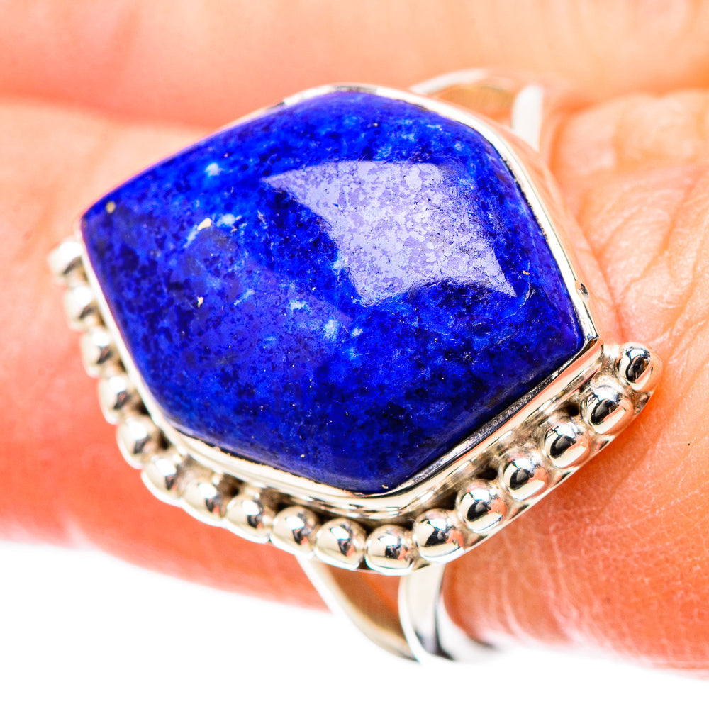 Lapis Lazuli Rings handcrafted by Anasilvercos - RING131237