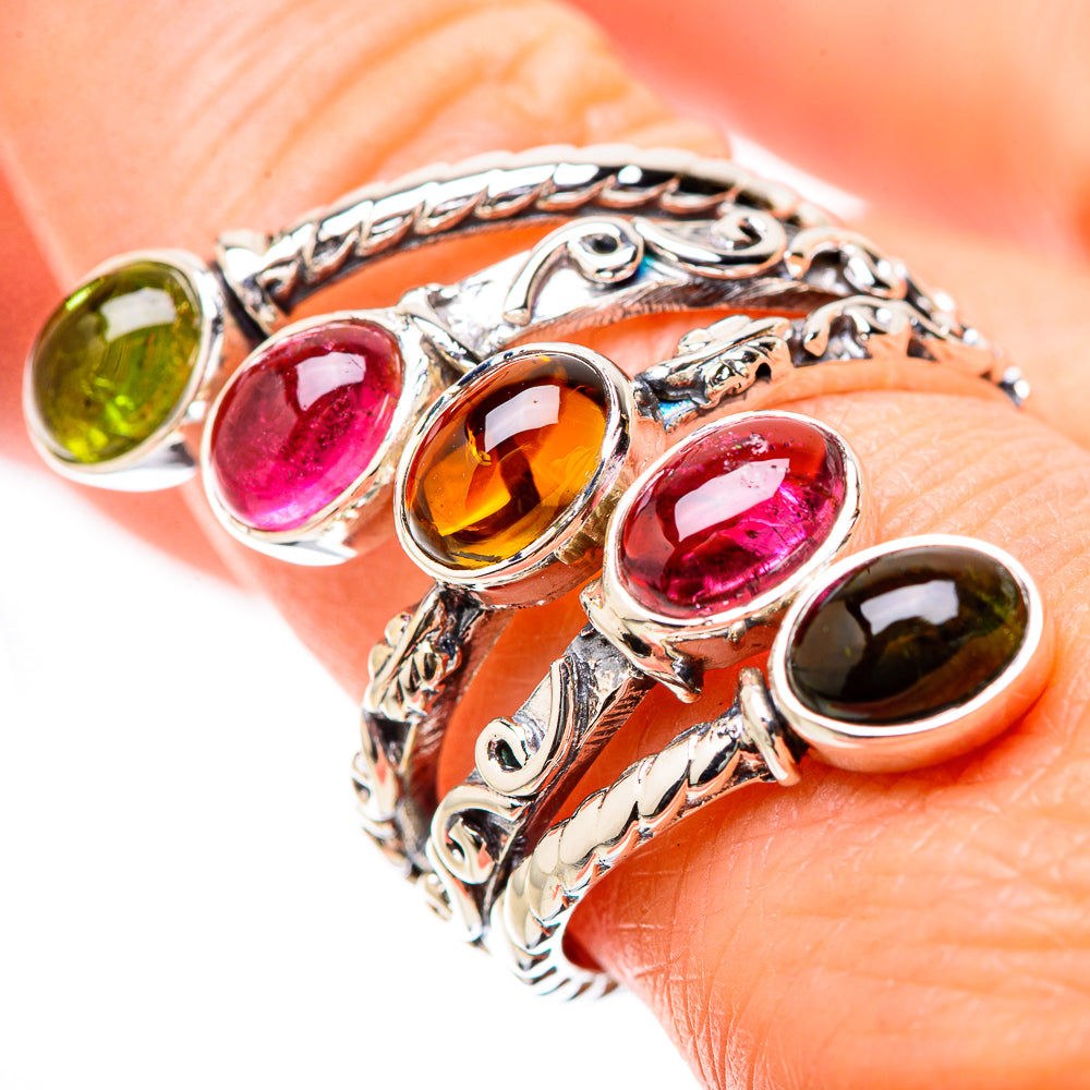 Tourmaline Rings handcrafted by Anasilvercos - RING131250