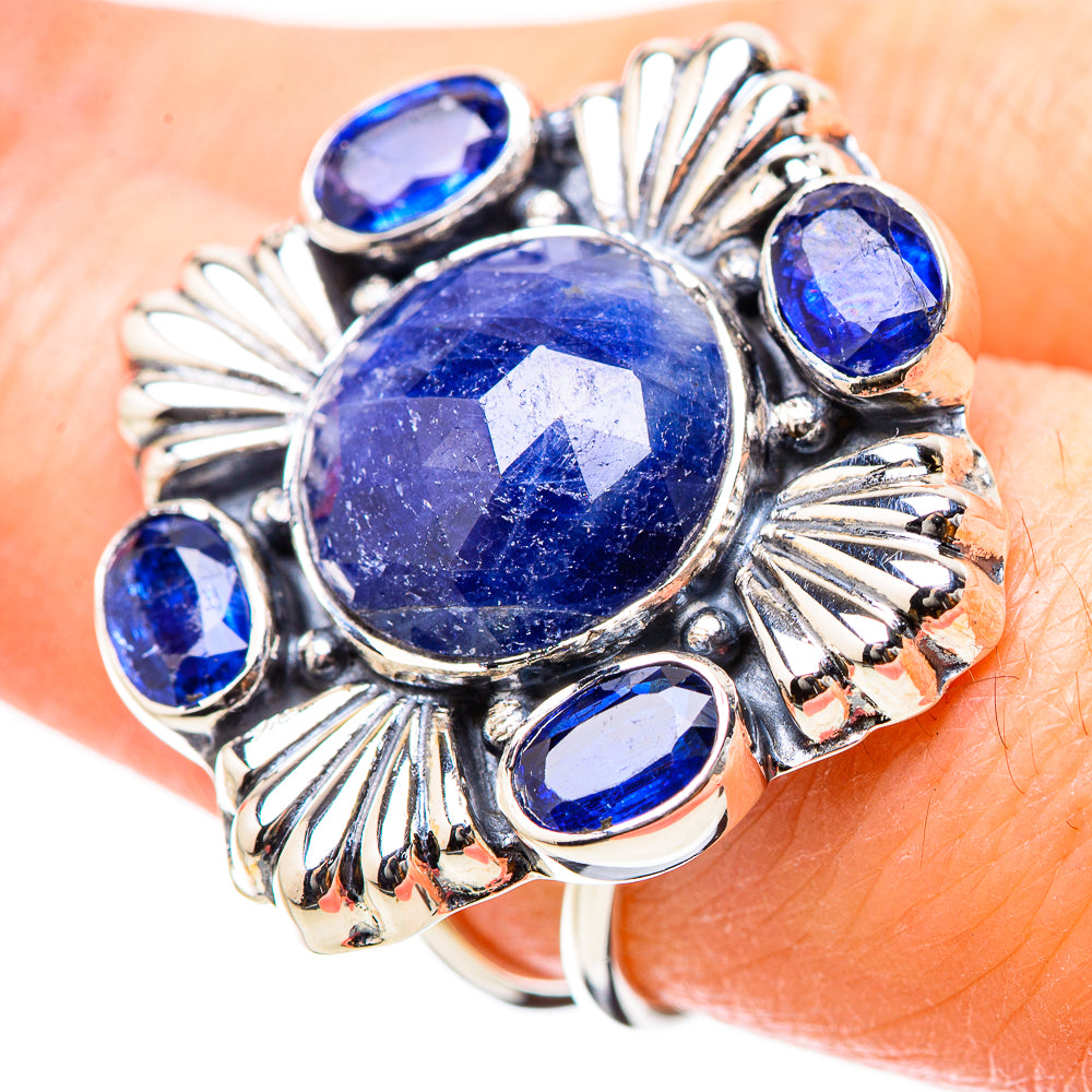 Sapphire Rings handcrafted by Anasilvercos - RING131254