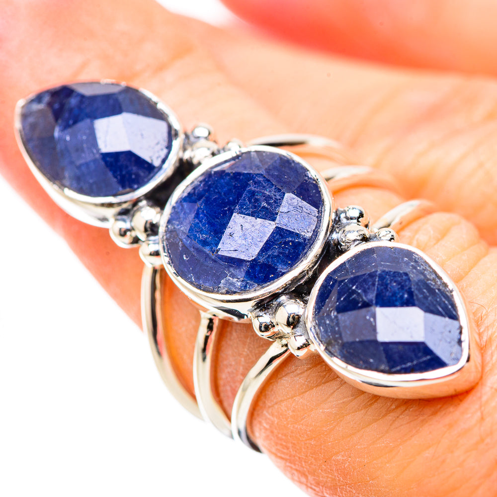 Sapphire Rings handcrafted by Anasilvercos - RING131257