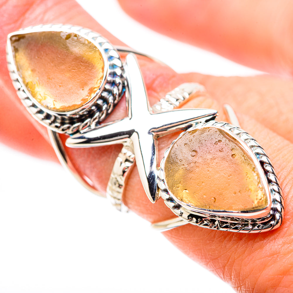 Citrine Rings handcrafted by Anasilvercos - RING131276