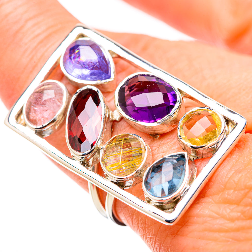 Amethyst Rings handcrafted by Anasilvercos - RING131327