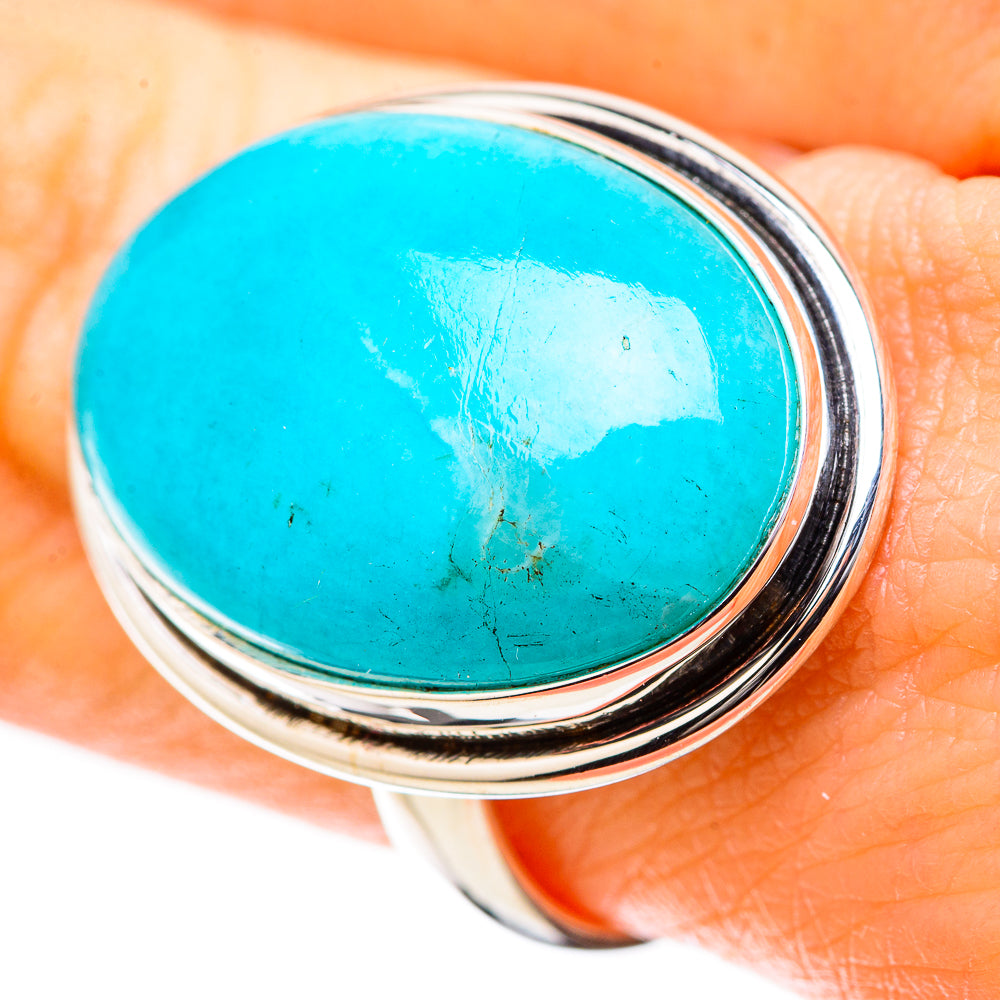 Chrysocolla Rings handcrafted by Anasilvercos - RING131332