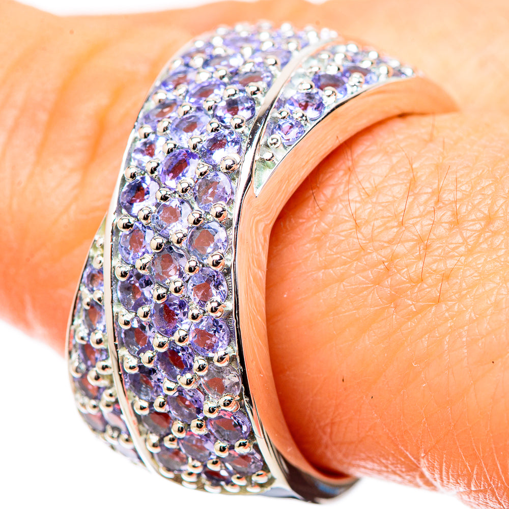 Tanzanite Rings handcrafted by Anasilvercos - RING131346