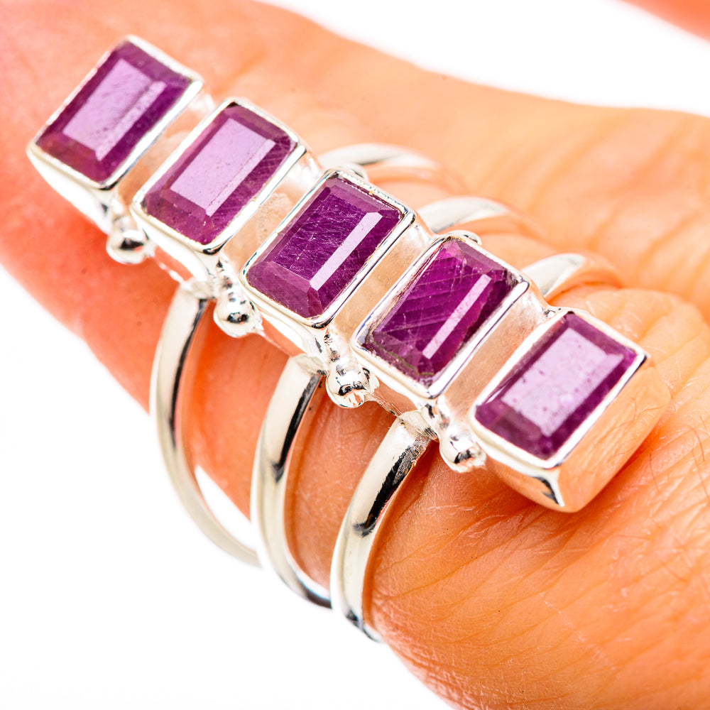 Ruby Rings handcrafted by Anasilvercos - RING131400