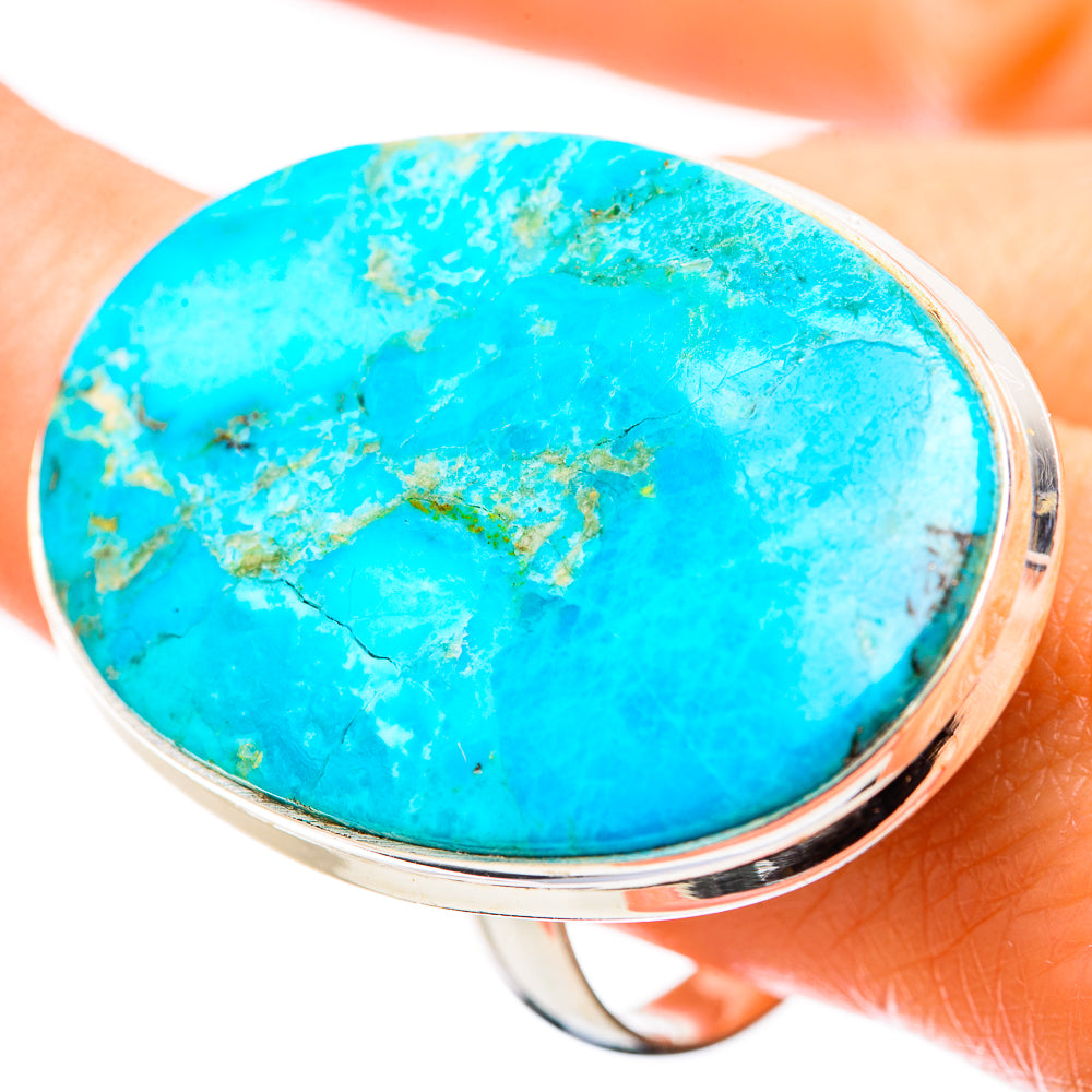 Chrysocolla Rings handcrafted by Anasilvercos - RING131411