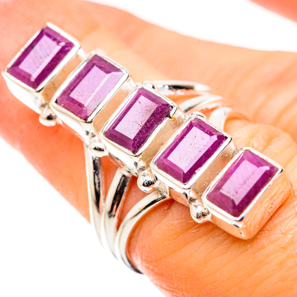 Ruby Rings handcrafted by Anasilvercos - RING131416