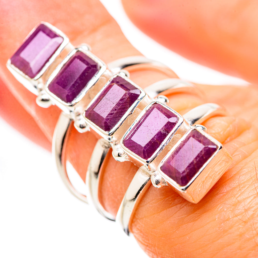 Ruby Rings handcrafted by Anasilvercos - RING131417