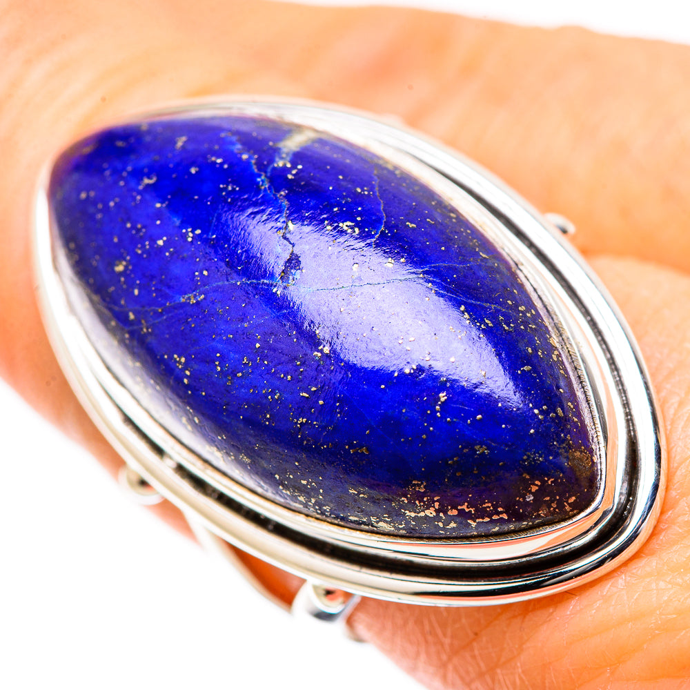 Lapis Lazuli Rings handcrafted by Anasilvercos - RING131427