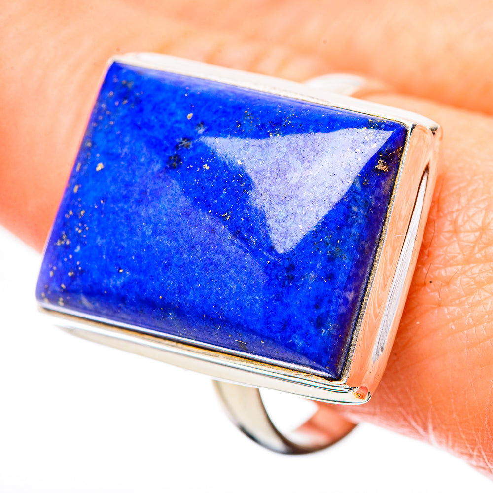 Lapis Lazuli Rings handcrafted by Anasilvercos - RING131429