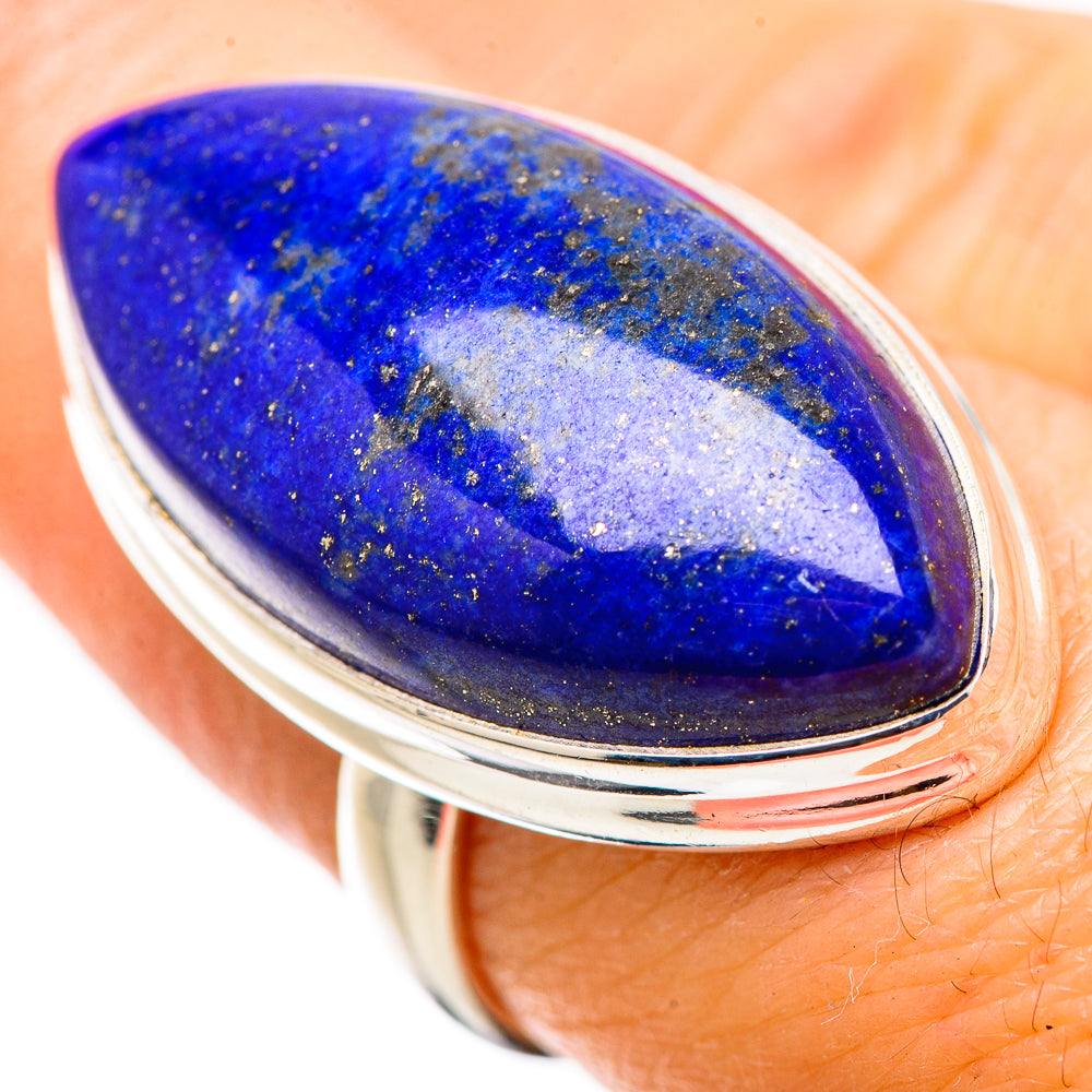 Lapis Lazuli Rings handcrafted by Anasilvercos - RING131455