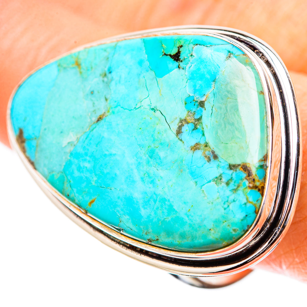 Chrysocolla Rings handcrafted by Anasilvercos - RING131456
