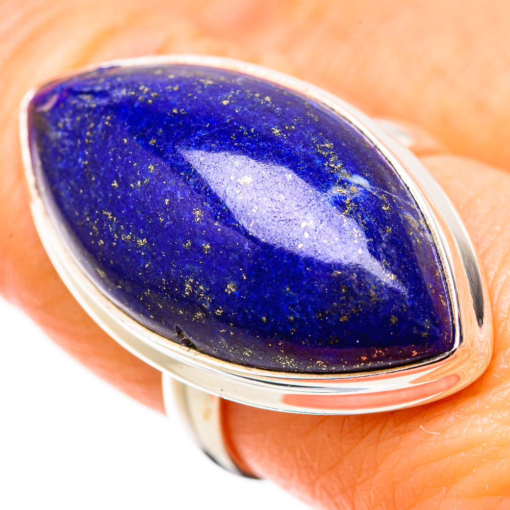 Lapis Lazuli Rings handcrafted by Anasilvercos - RING131463