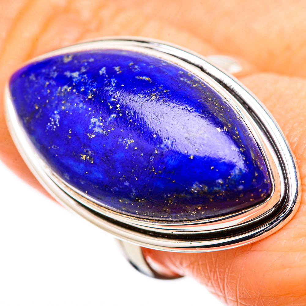 Lapis Lazuli Rings handcrafted by Anasilvercos - RING131464