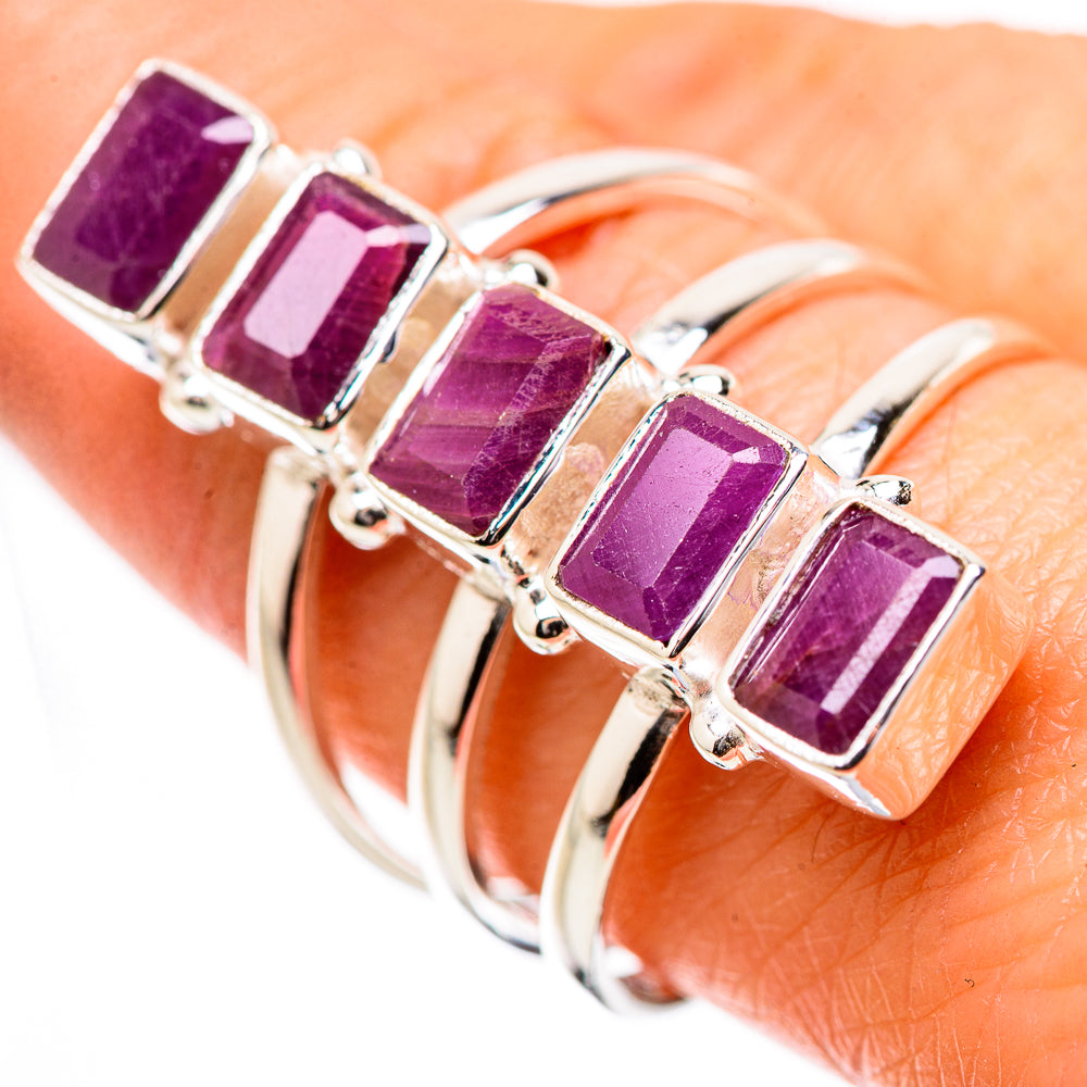Ruby Rings handcrafted by Anasilvercos - RING131536