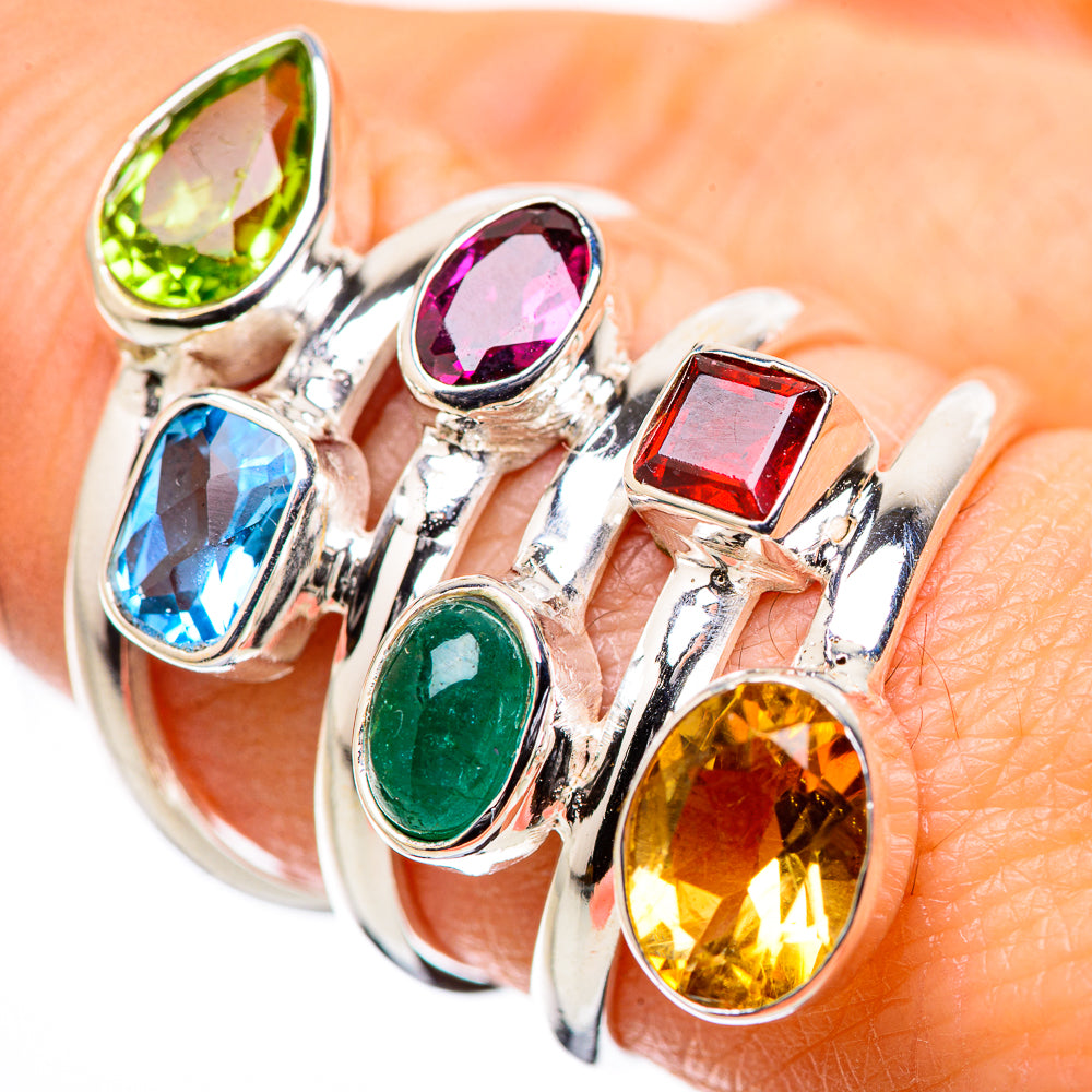 Citrine Rings handcrafted by Anasilvercos - RING131571