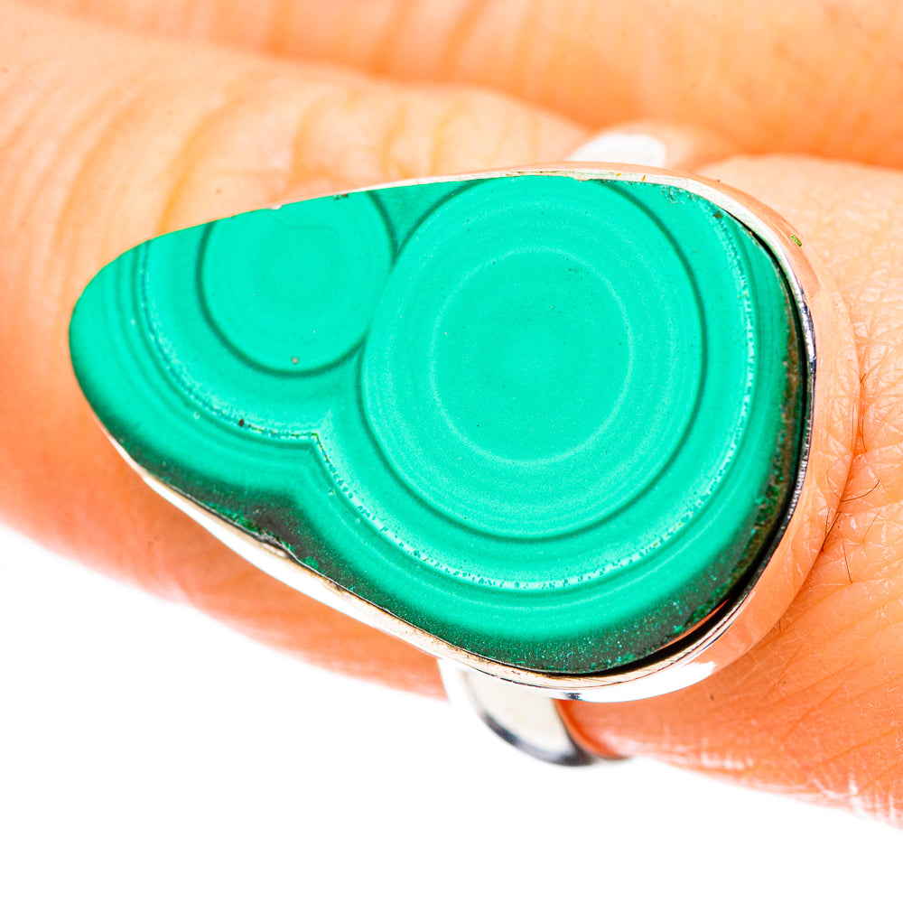 Malachite Rings handcrafted by Anasilvercos - RING131578