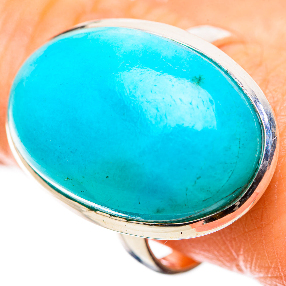 Peruvian Amazonite Rings handcrafted by Anasilvercos - RING131603