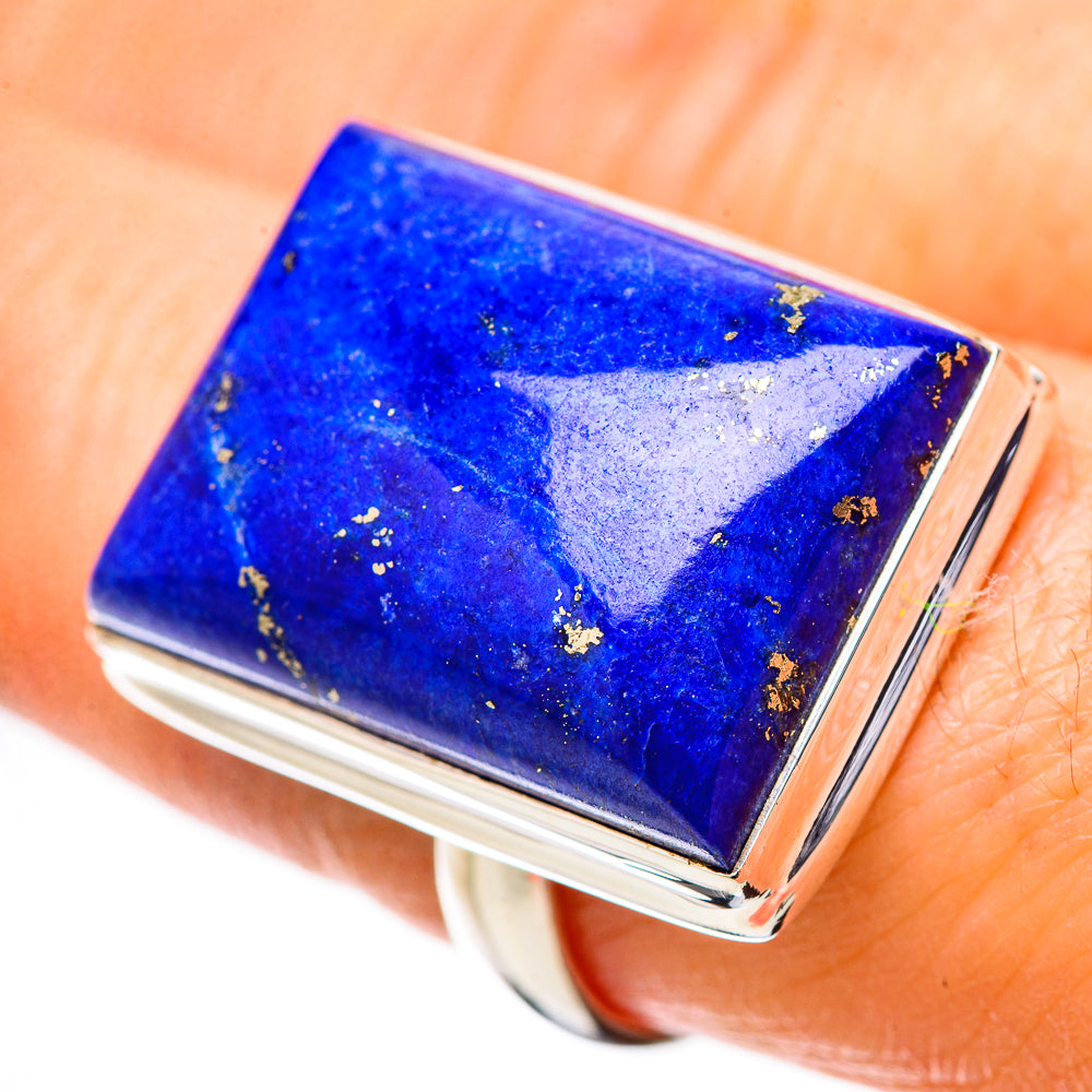 Lapis Lazuli Rings handcrafted by Anasilvercos - RING131647