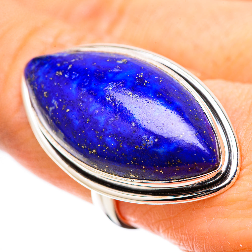Lapis Lazuli Rings handcrafted by Anasilvercos - RING131648