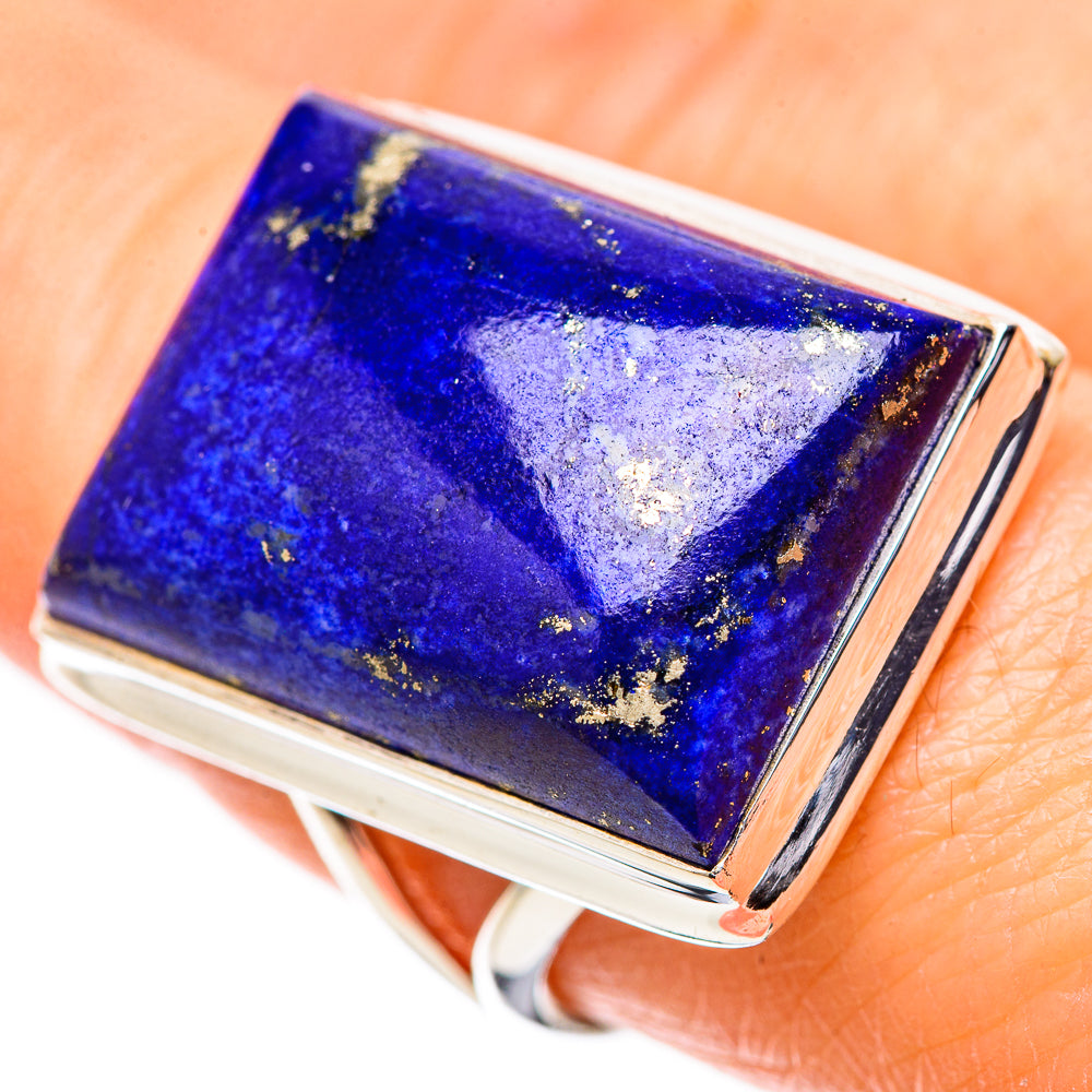 Lapis Lazuli Rings handcrafted by Anasilvercos - RING131669