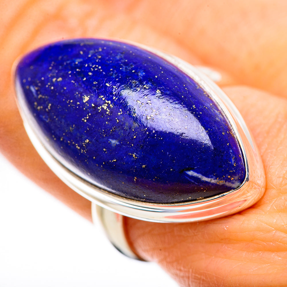 Lapis Lazuli Rings handcrafted by Anasilvercos - RING131672