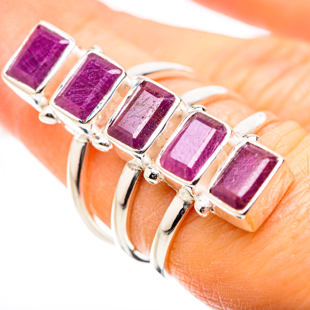 Ruby Rings handcrafted by Anasilvercos - RING131674