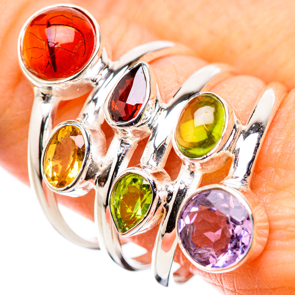 Baltic Amber Rings handcrafted by Anasilvercos - RING131685