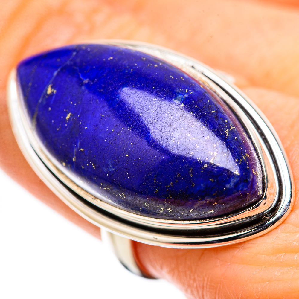 Lapis Lazuli Rings handcrafted by Anasilvercos - RING131689