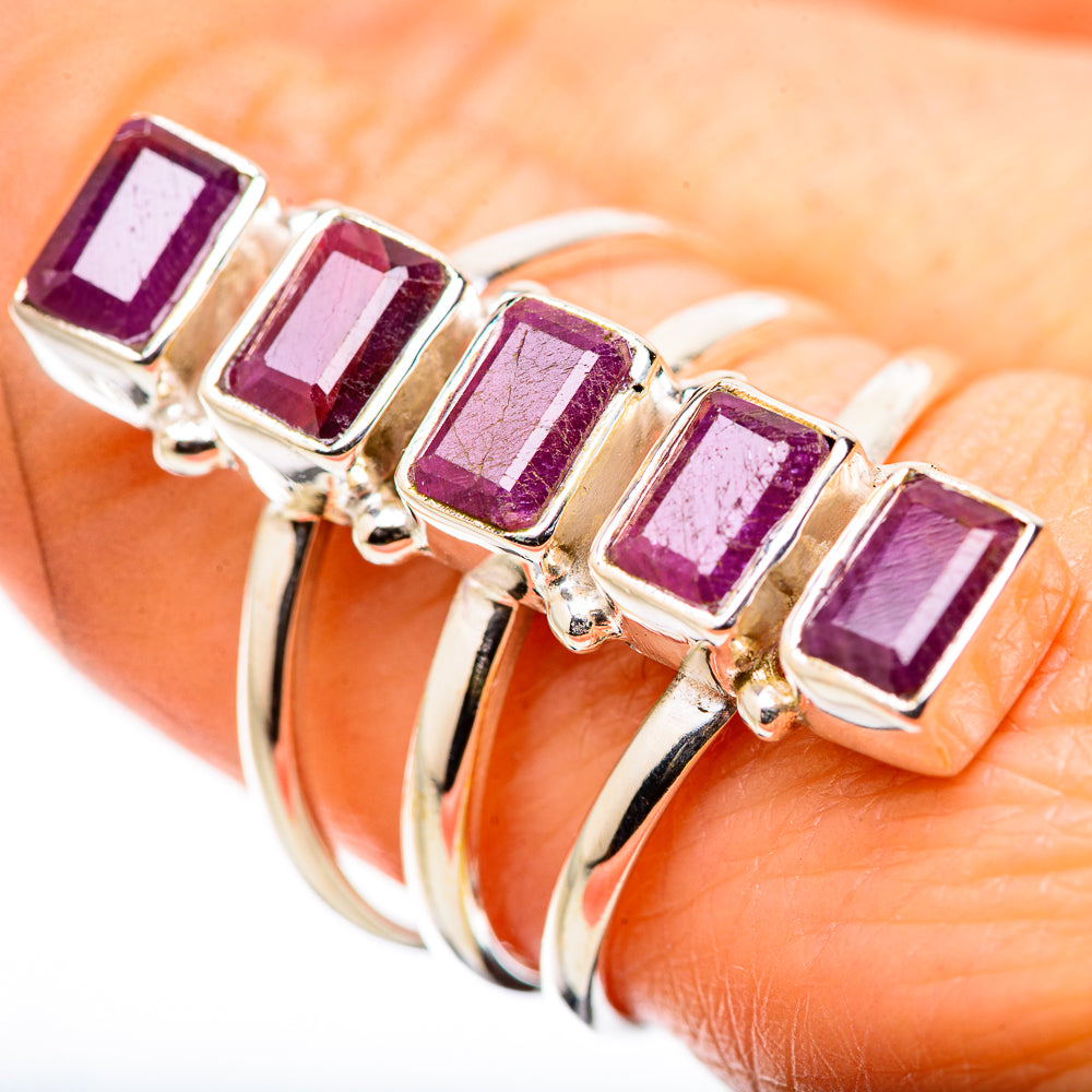 Ruby Rings handcrafted by Anasilvercos - RING131711