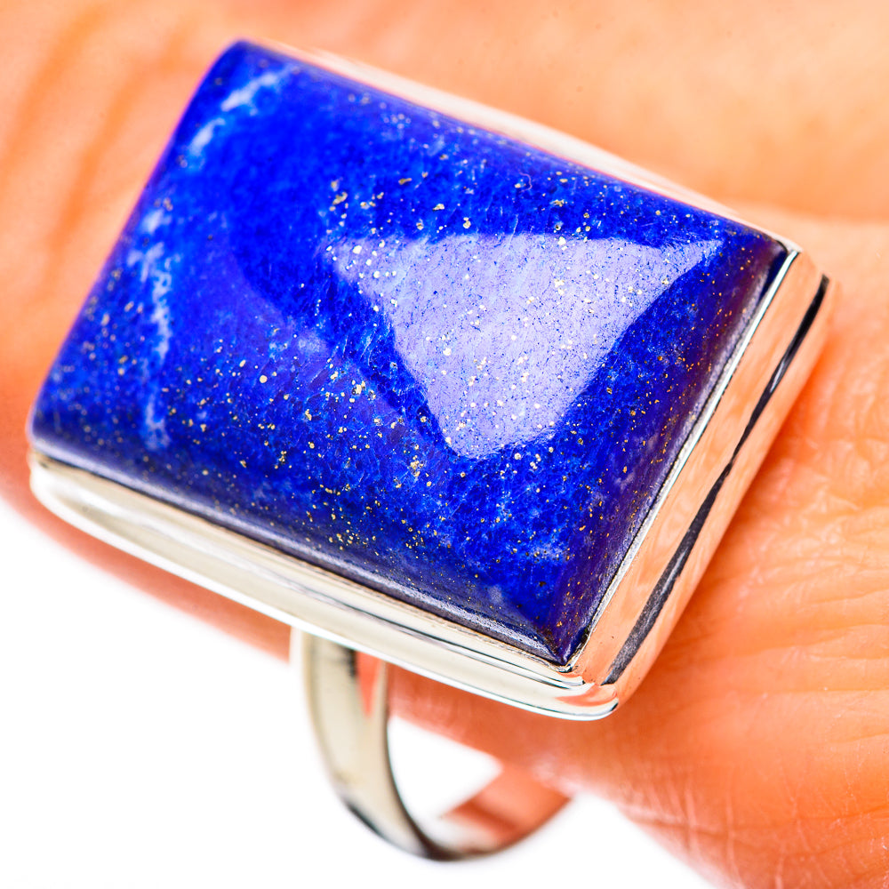 Lapis Lazuli Rings handcrafted by Anasilvercos - RING131722