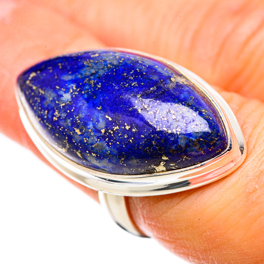 Lapis Lazuli Rings handcrafted by Anasilvercos - RING131734
