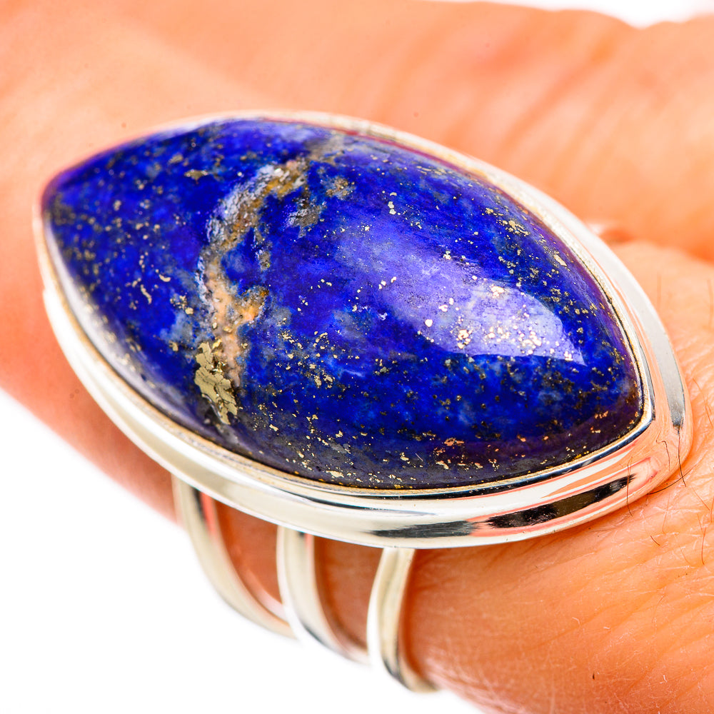 Lapis Lazuli Rings handcrafted by Anasilvercos - RING131736
