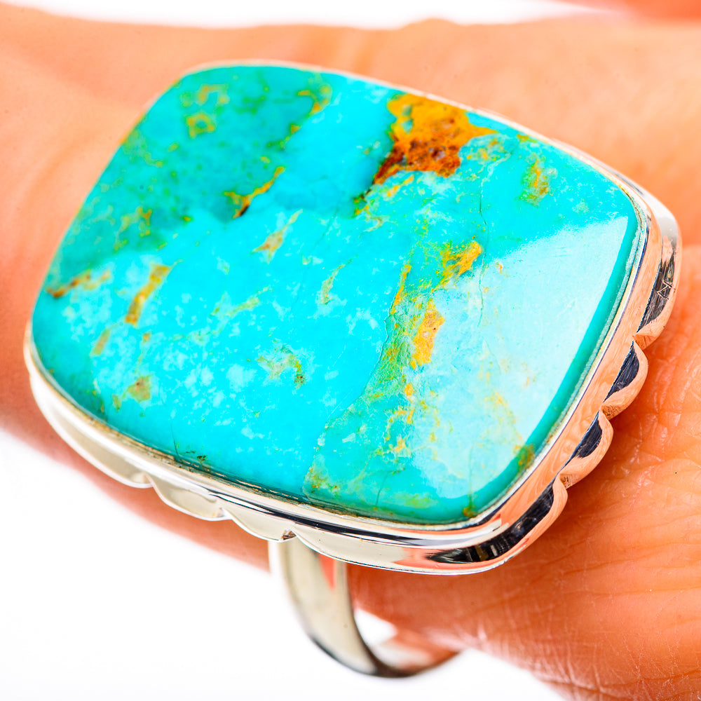 Chrysocolla Rings handcrafted by Anasilvercos - RING131739