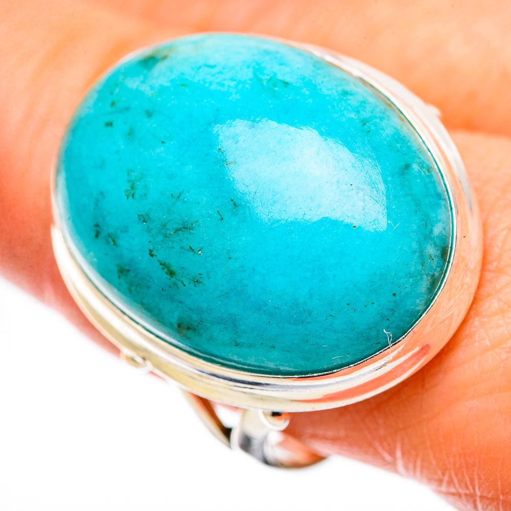 Chrysocolla Rings handcrafted by Anasilvercos - RING131747