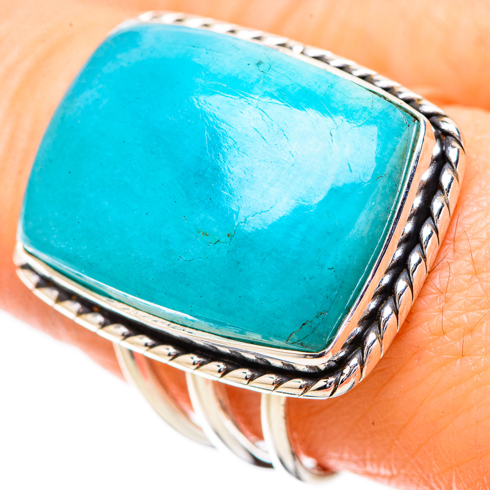 Amazonite Rings handcrafted by Anasilvercos - RING131829