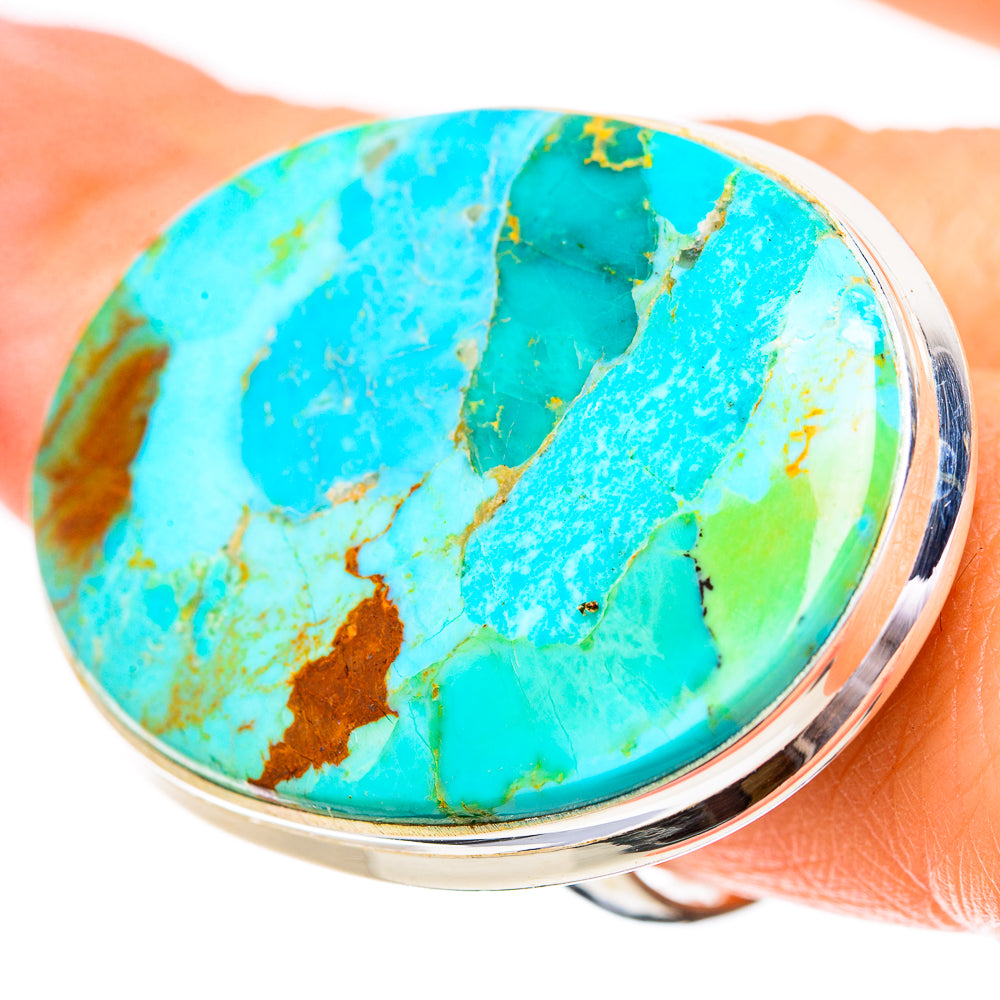Chrysocolla Rings handcrafted by Anasilvercos - RING131858