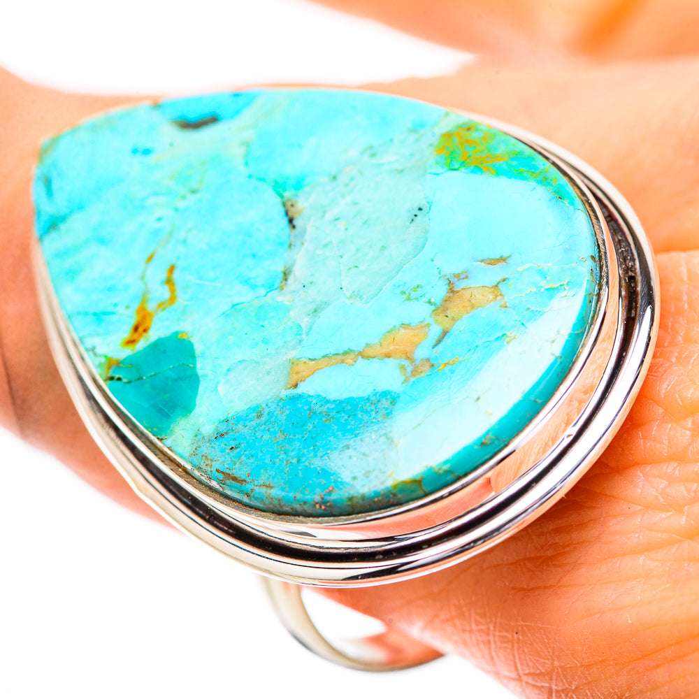 Chrysocolla Rings handcrafted by Anasilvercos - RING131880