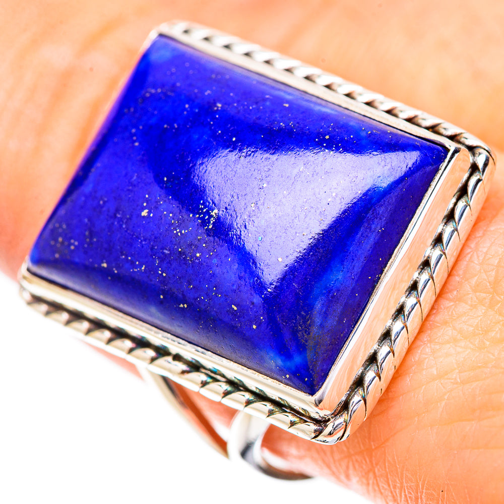 Lapis Lazuli Rings handcrafted by Anasilvercos - RING131882