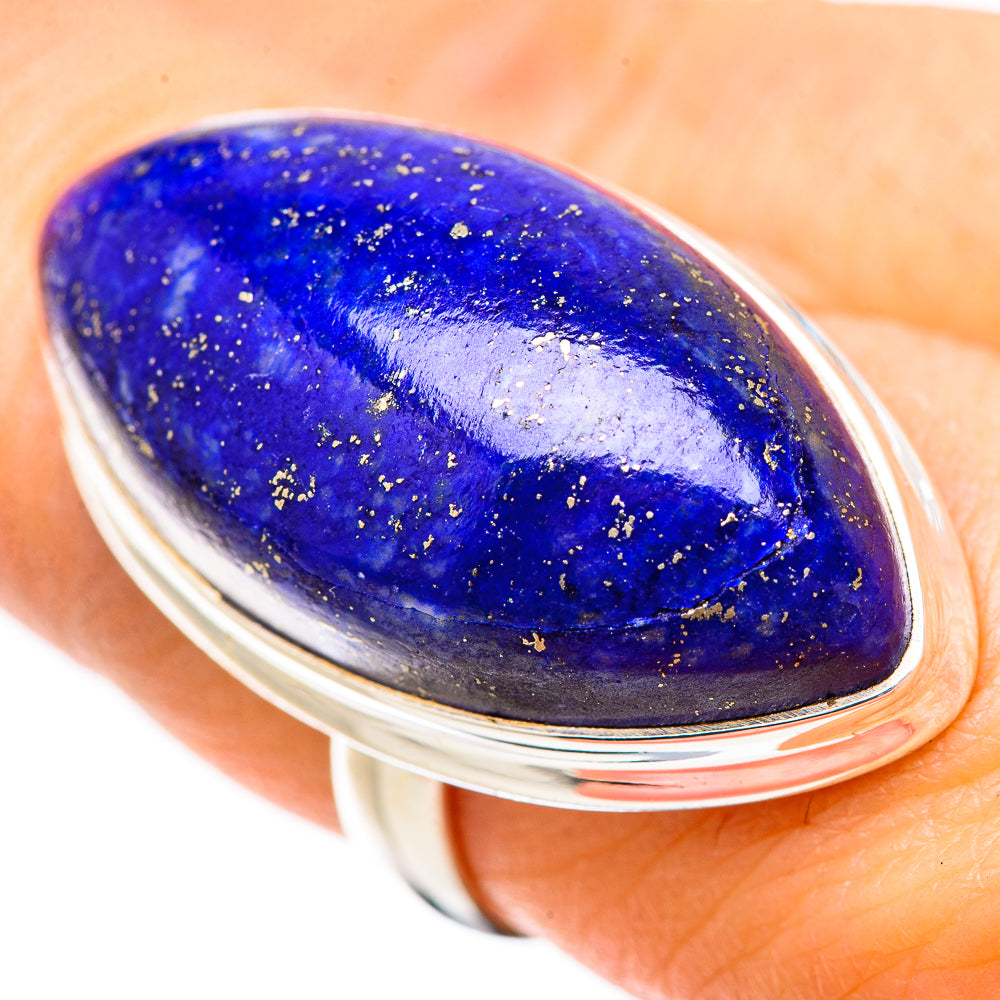 Lapis Lazuli Rings handcrafted by Anasilvercos - RING131919
