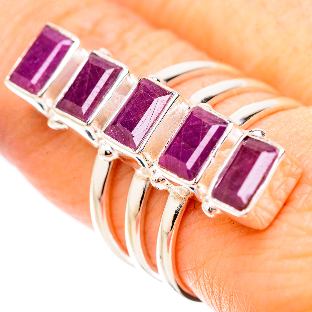 Ruby Rings handcrafted by Anasilvercos - RING131923