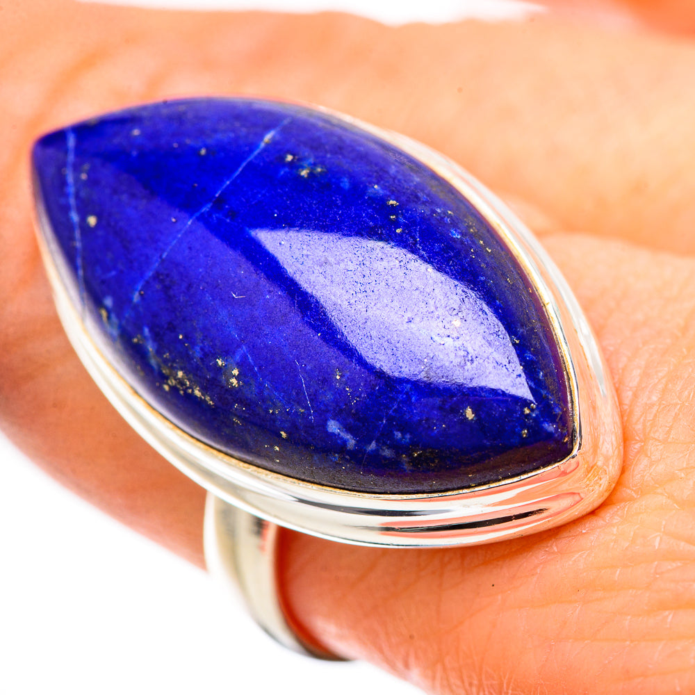 Lapis Lazuli Rings handcrafted by Anasilvercos - RING131937