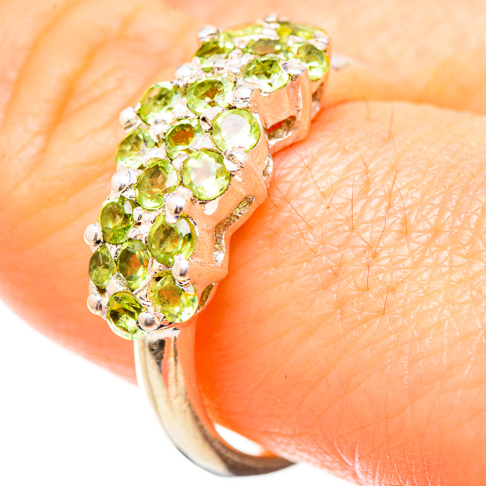 Peridot Rings handcrafted by Anasilvercos - RING131975