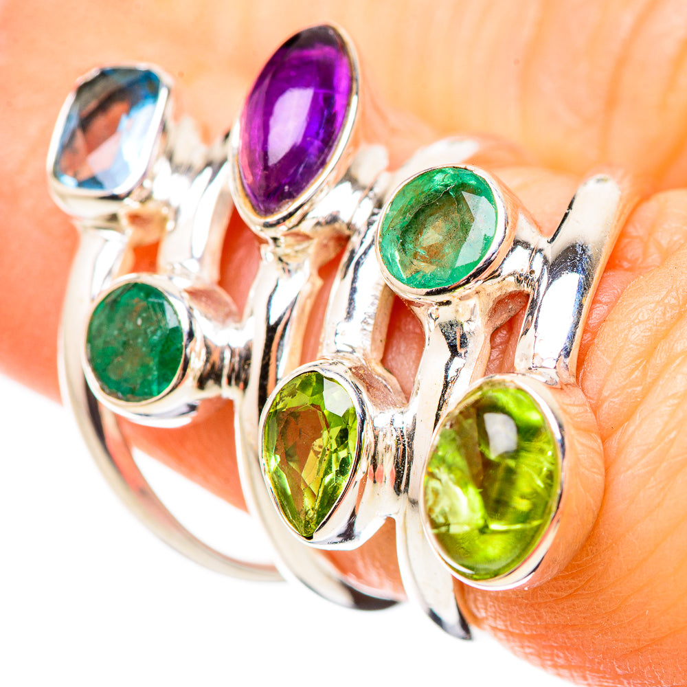 Amethyst Rings handcrafted by Anasilvercos - RING132000